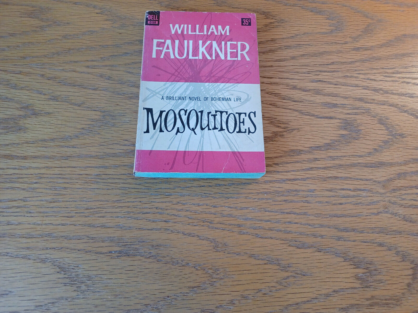 William Faulkner Mosquitoes 1959 Dell Paperback