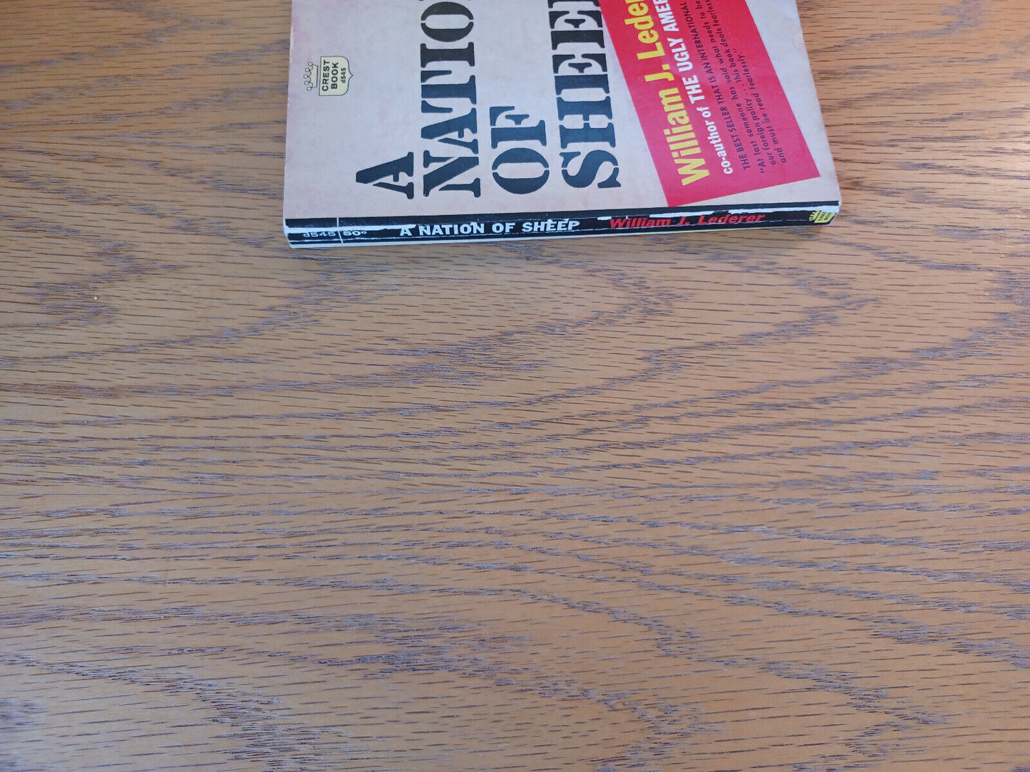 A Nation Of Sheep William J Lederer 1963 Paperback Fawcett Crest