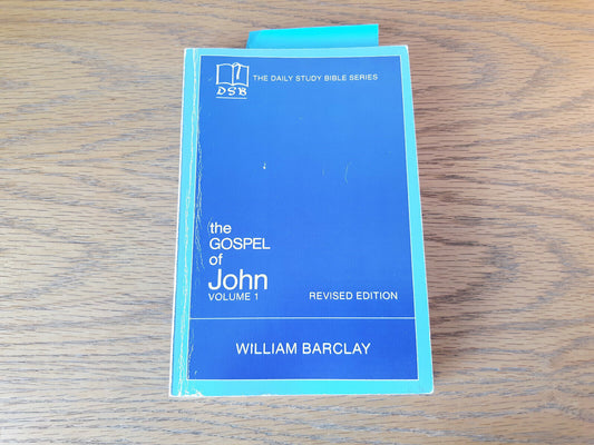 The Gospel of John Vol 1 William Barclay 1975 Westminster Press Paperback