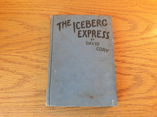 The Iceberg Express David Cory 1922 Grosset & Dunlap Hardcover