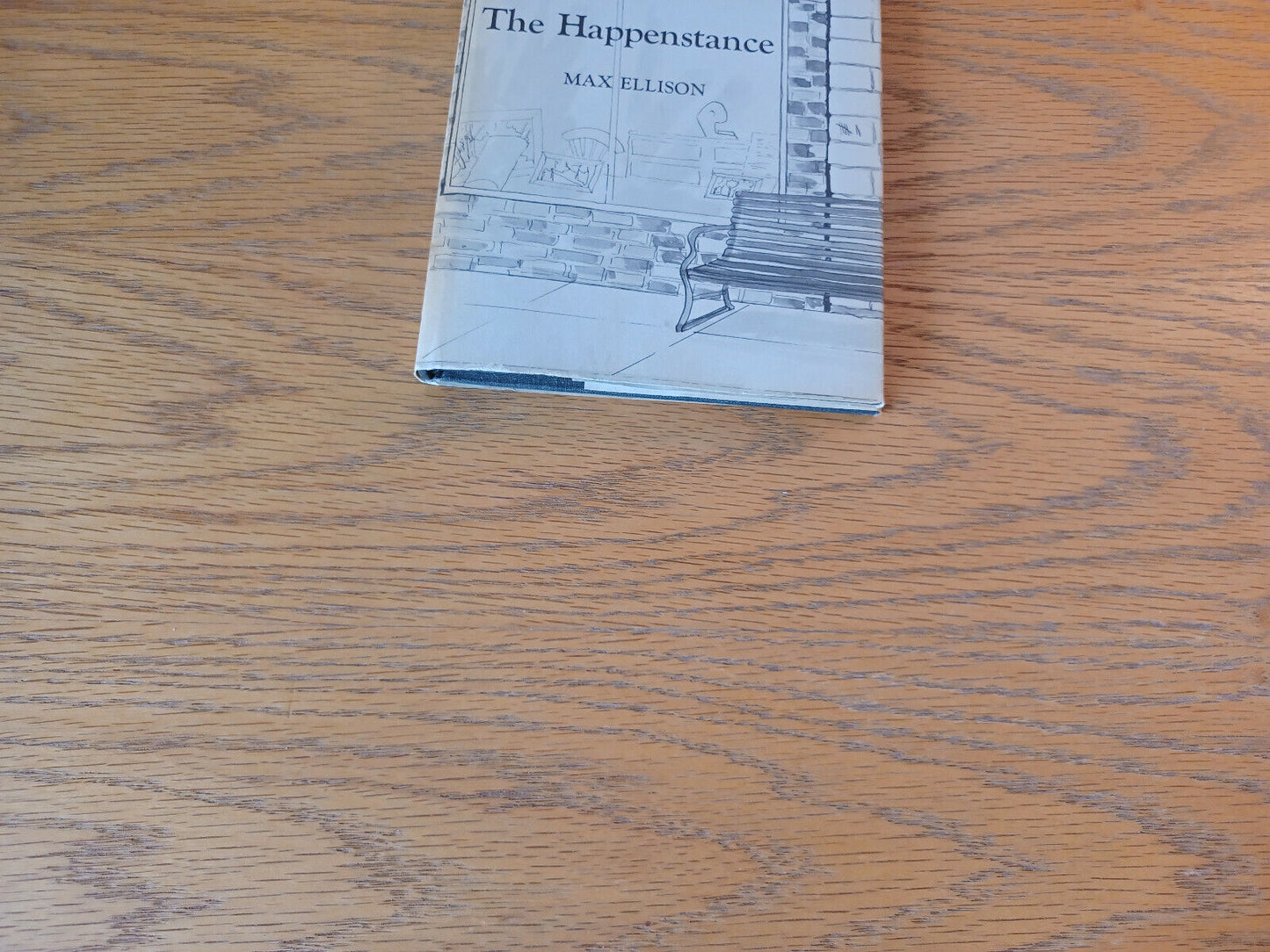 The Happenstance Max Ellison 1972 1st Ed Signed Hardcover Dust Jacket