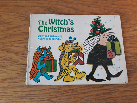 The Witch's Christmas Norman Bridwell 1970 Paperback Scholastic