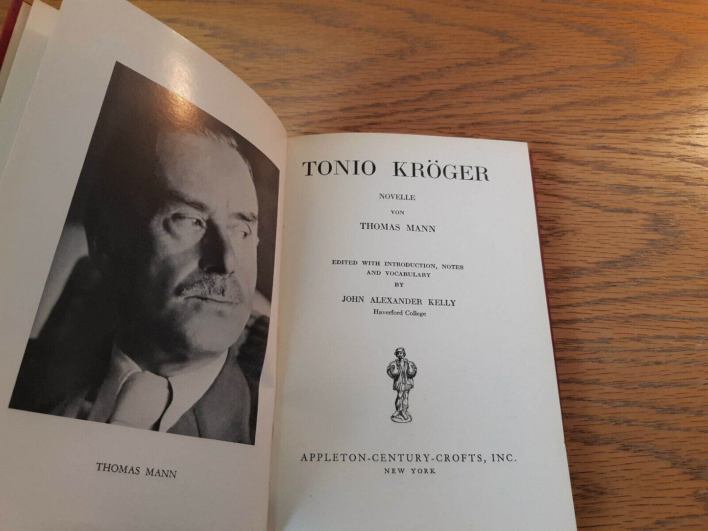 Tonio Kröger Novelle Von Thomas Mann 1931 Hardcover German