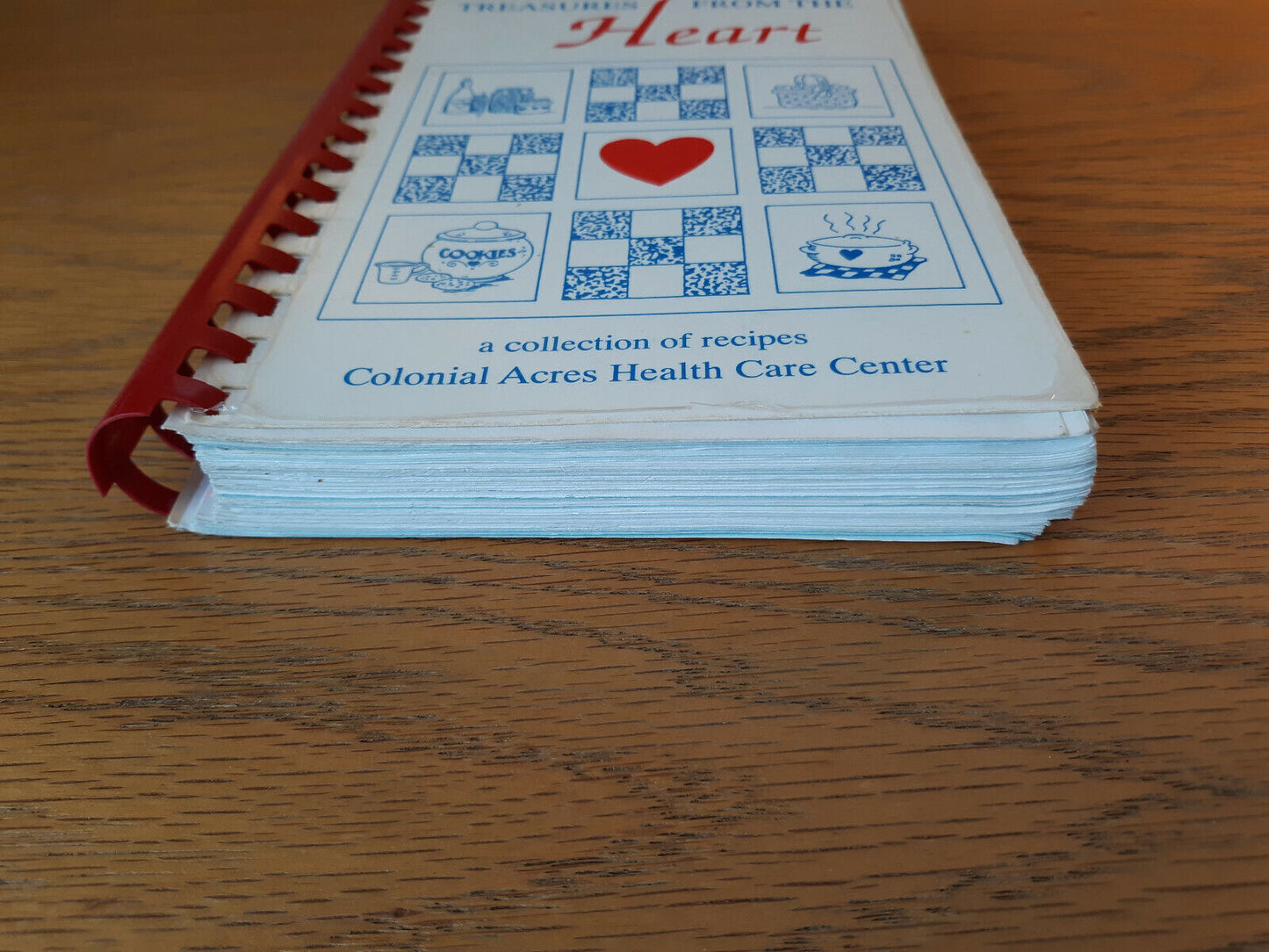 Treasures From The Heart Colonial Acres Health Care Center 1994 Cookbook