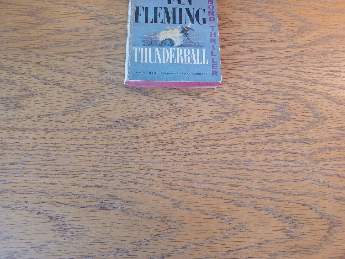 Thunderball Ian Fleming 1961 Signet Paperback New American Library