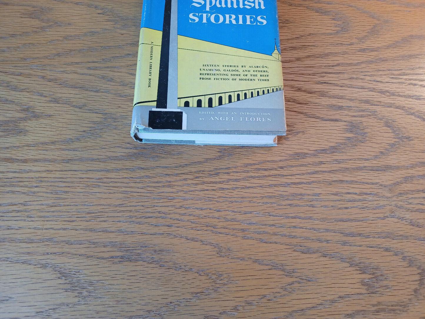 Great Spanish Stories Angel Flores 1956 Modern Library Hardcover Dust Jacket
