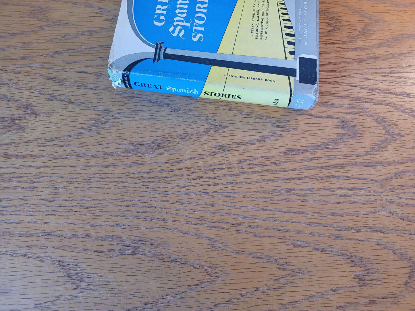 Great Spanish Stories Angel Flores 1956 Modern Library Hardcover Dust Jacket