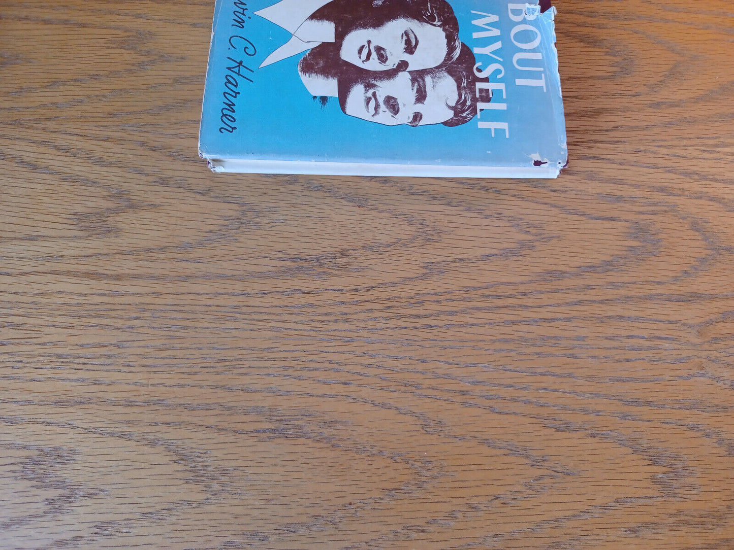 About Myself Nevin C Harner 1950 Hardcover Dust Jacket Christian Education Press