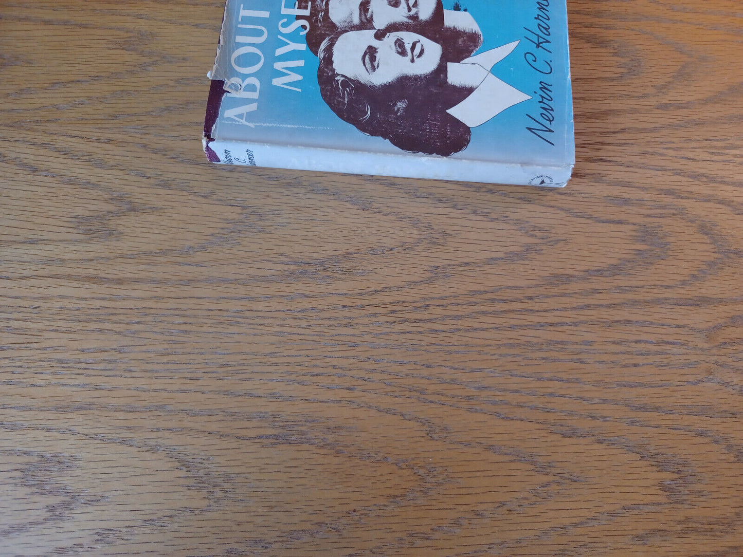 About Myself Nevin C Harner 1950 Hardcover Dust Jacket Christian Education Press