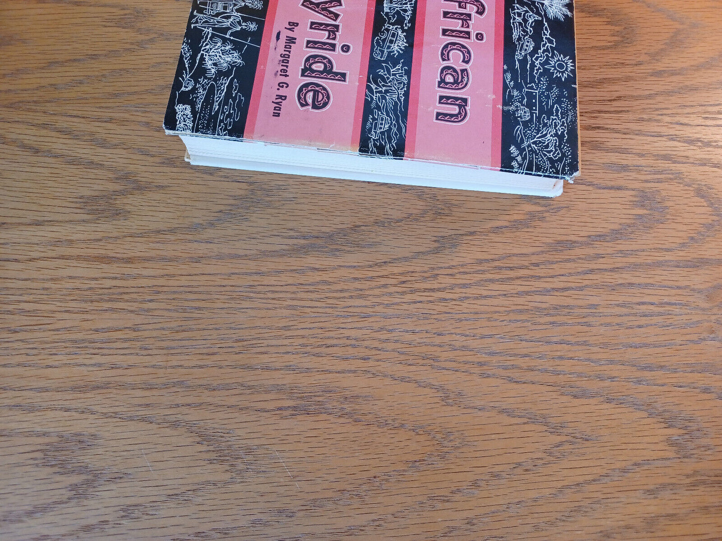 African Hayride Margaret G Ryan 1956 Hardcover Dust Jacket Rand McNally 1st Ed