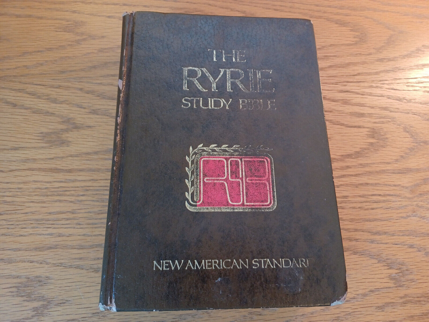 The Ryrie Study Bible New American Standard Translation 1978 Moody Press Hardcov