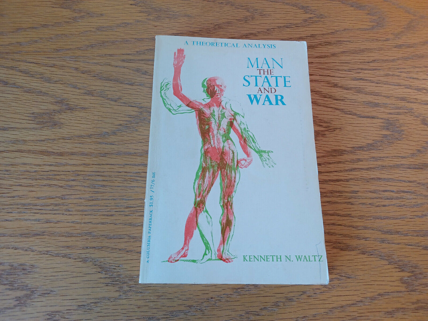 Man The State And War Kenneth N Waltz 1965 Columbia University Press Paperback