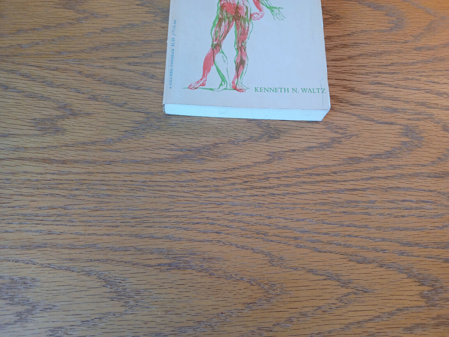 Man The State And War Kenneth N Waltz 1965 Columbia University Press Paperback