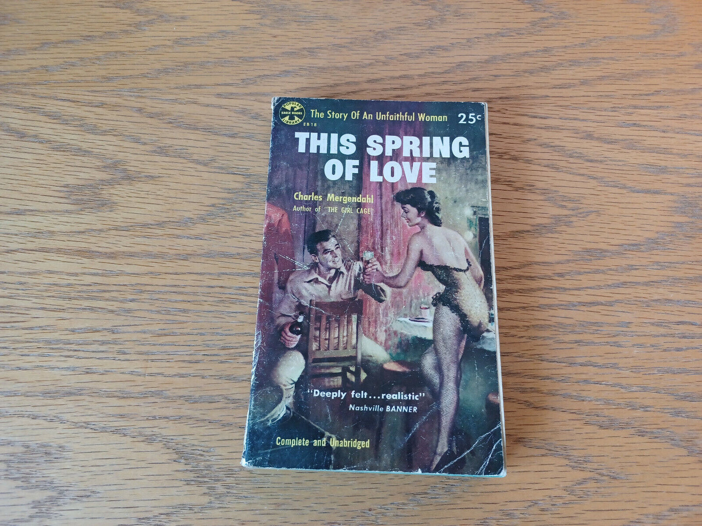 This Spring Of Love Charles Mergendahl 1954 Popular Library Paperback