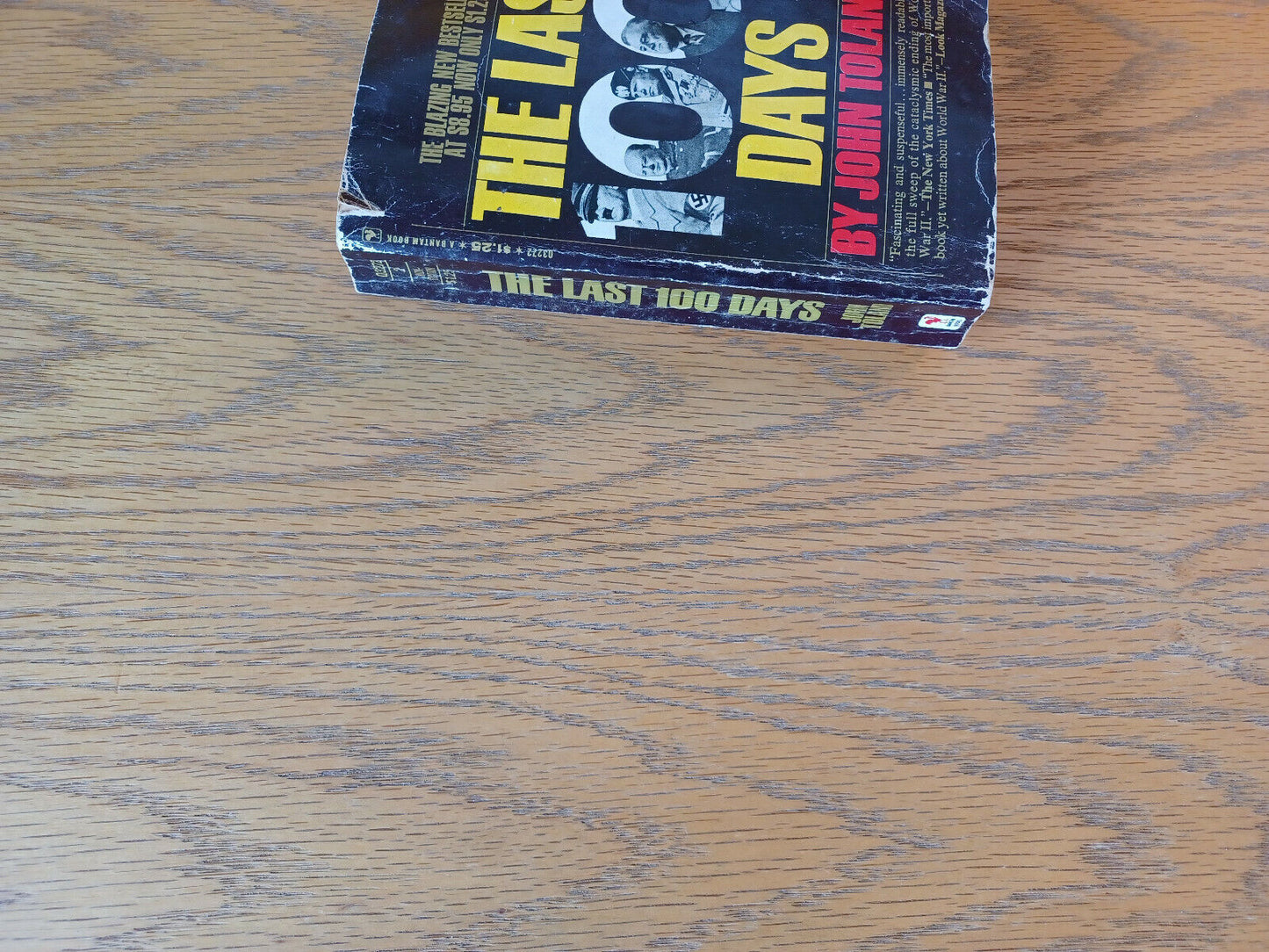 The Last 100 Days John Toland 1967 Bantam Books Paperback