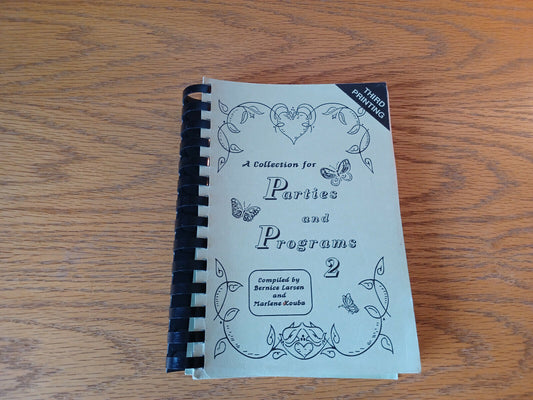 A Collection For Parties And Programs 2 Bernice Larsen Marlene Kouba 1994
