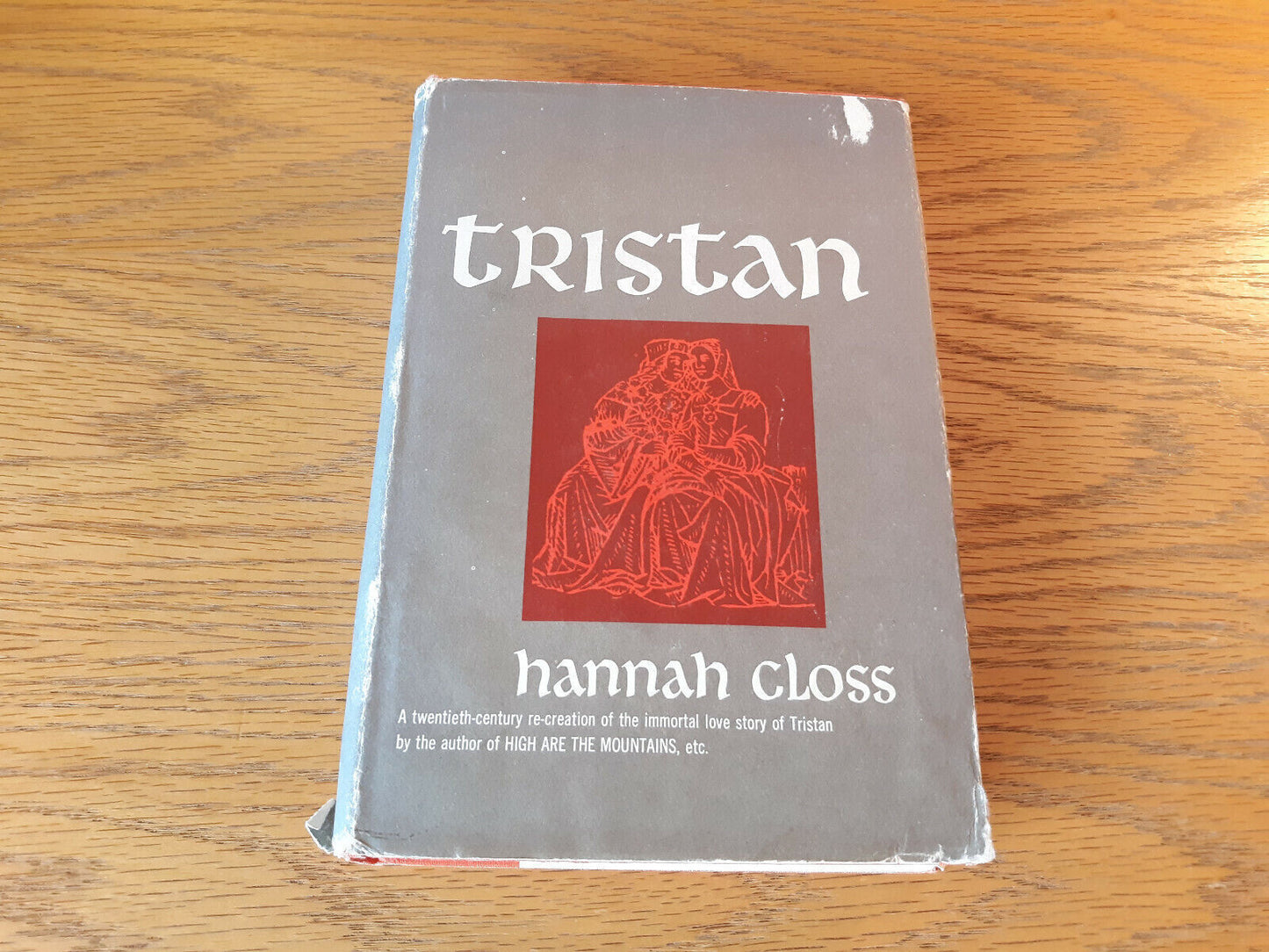 Tristan Hannah Closs 1967 Hardcover Dust Jacket Vanguard Press