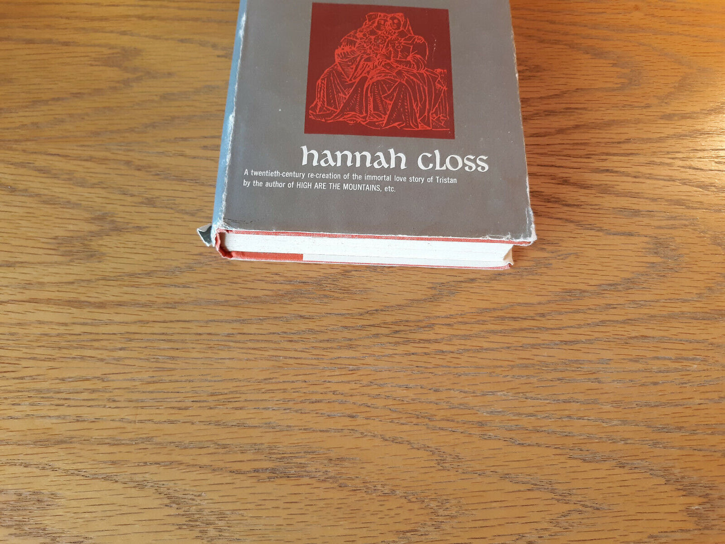 Tristan Hannah Closs 1967 Hardcover Dust Jacket Vanguard Press