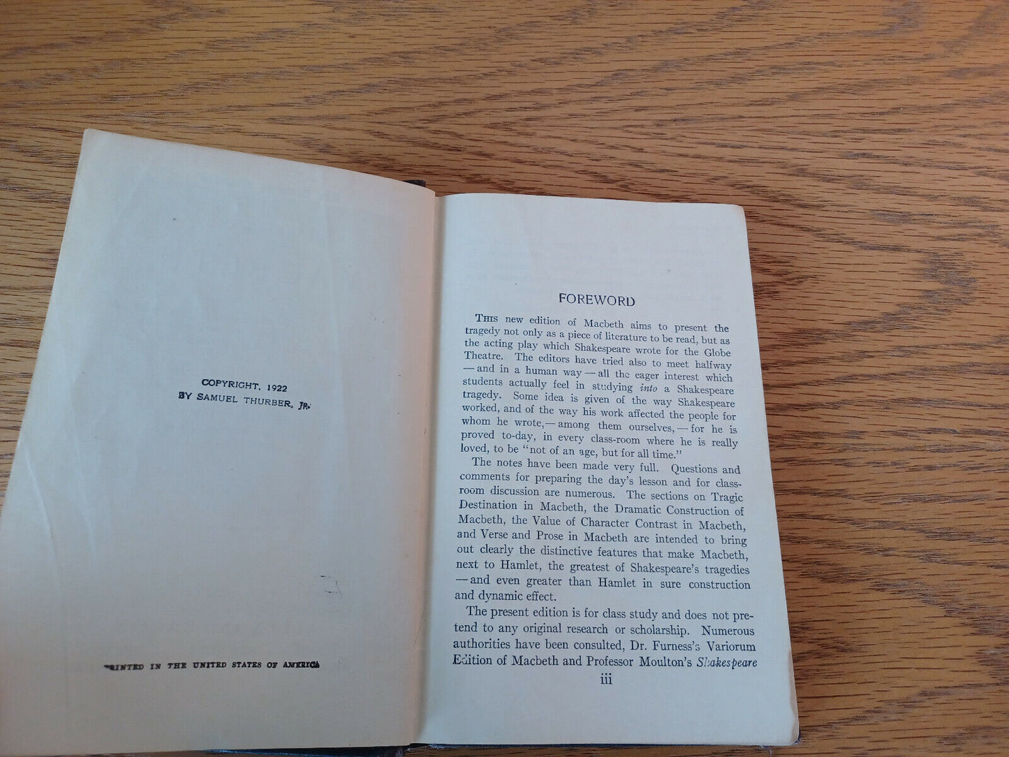 Macbeth William Shakespeare 1963 Hardcover Allyn And Bacon Academy Classics