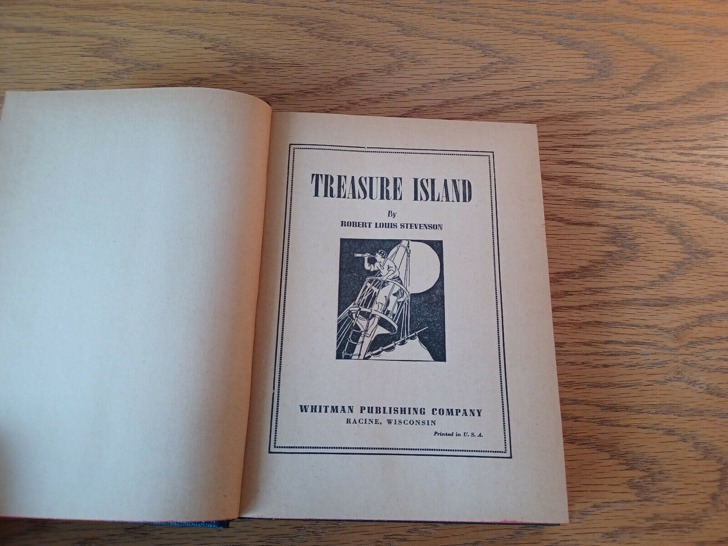 Treasure Island Robert Louis Stevenson Whitman Hardcover