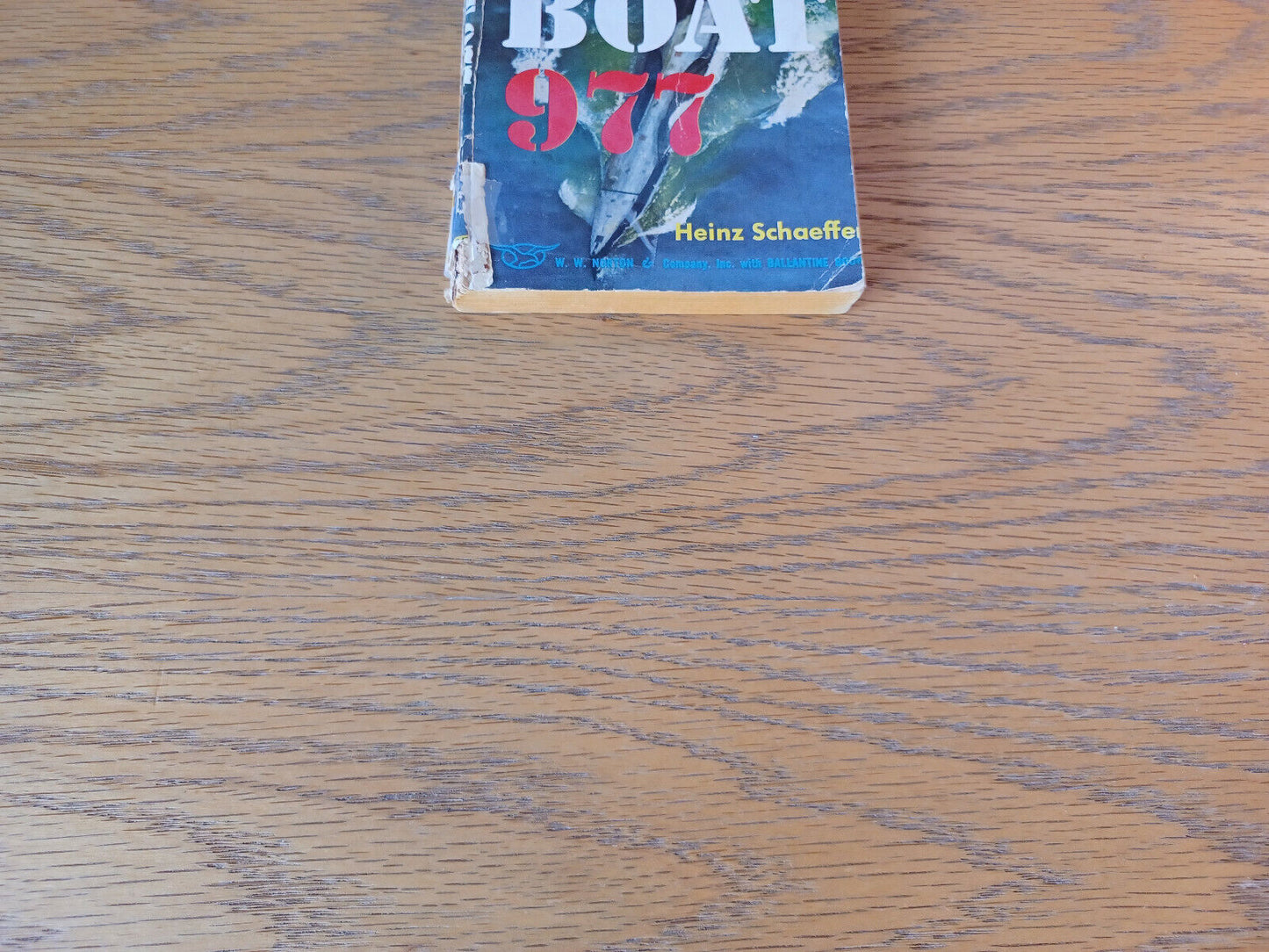 U-Boat 977 Heinz Schaeffer 1952 Ballantine Books Paperback WWII