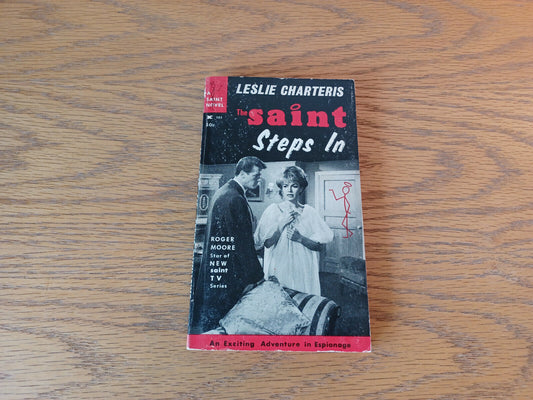 The Saint Steps In Leslie Charteris 1943 Fiction Publishing Company Paperback