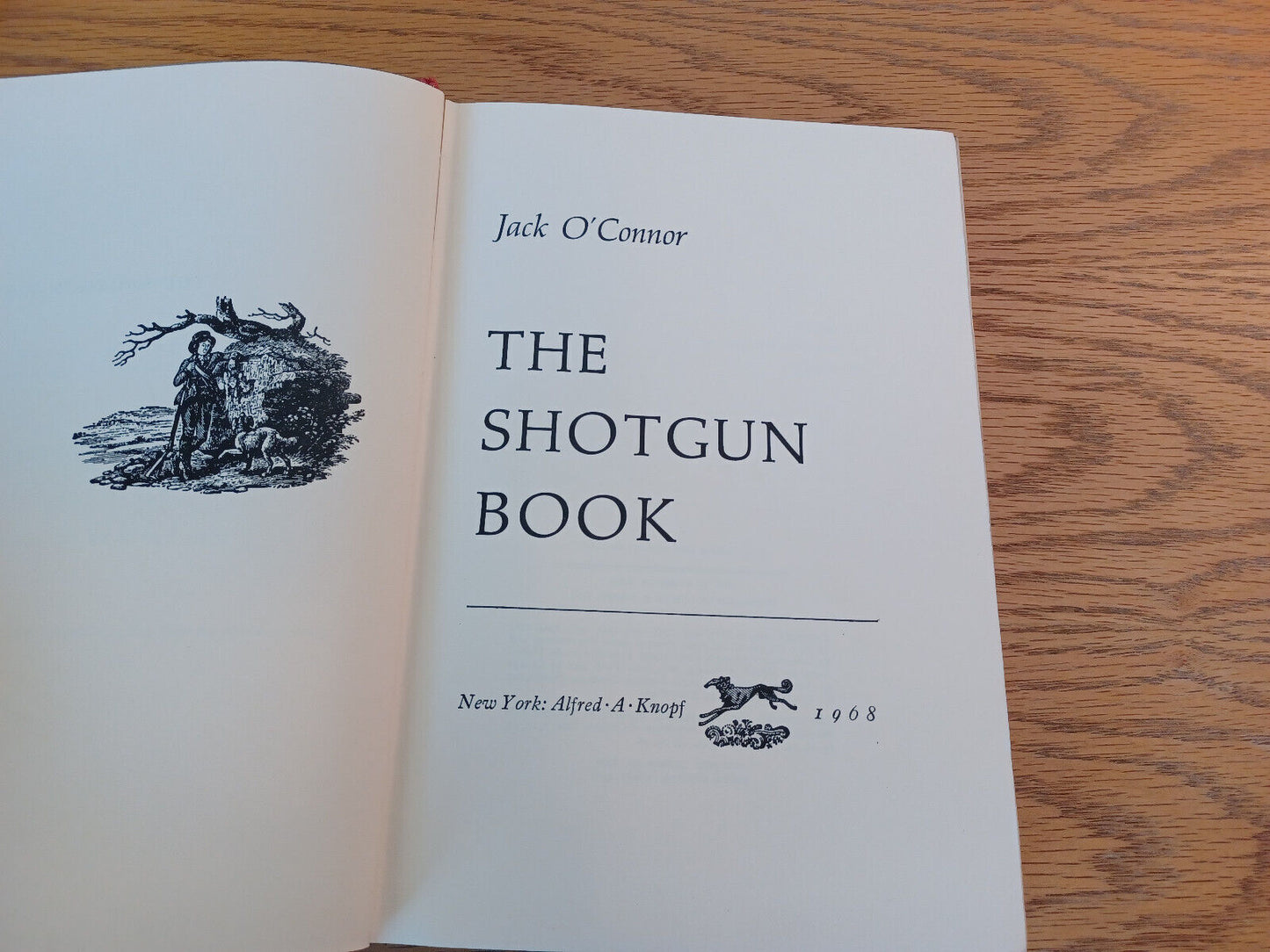 The Shotgun Book Jack O'Connor 1968 Hardcover Alfred A Knopf