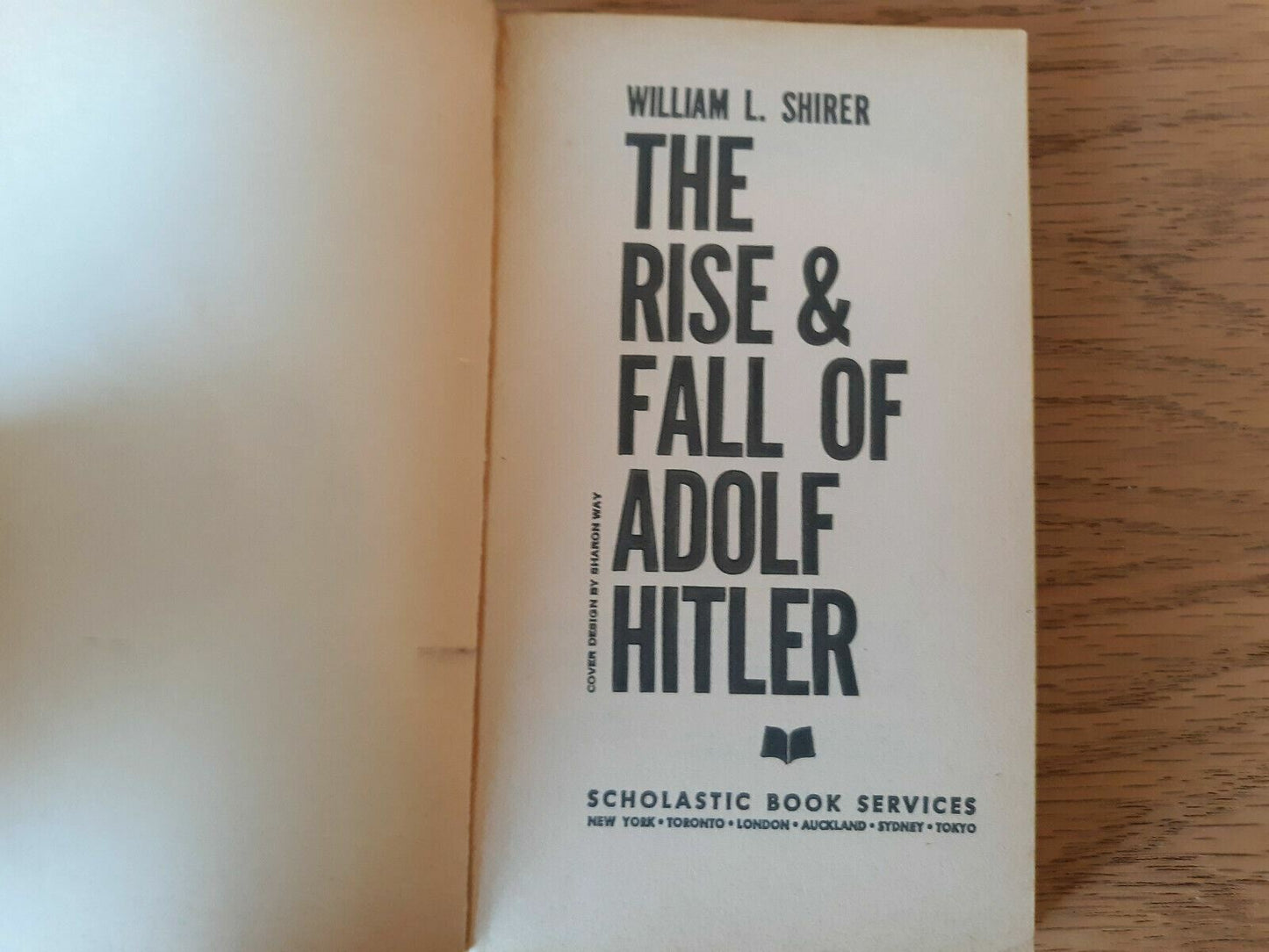 The Rise and Fall of Adolf Hitler by William Shirer 1961 Scholastic