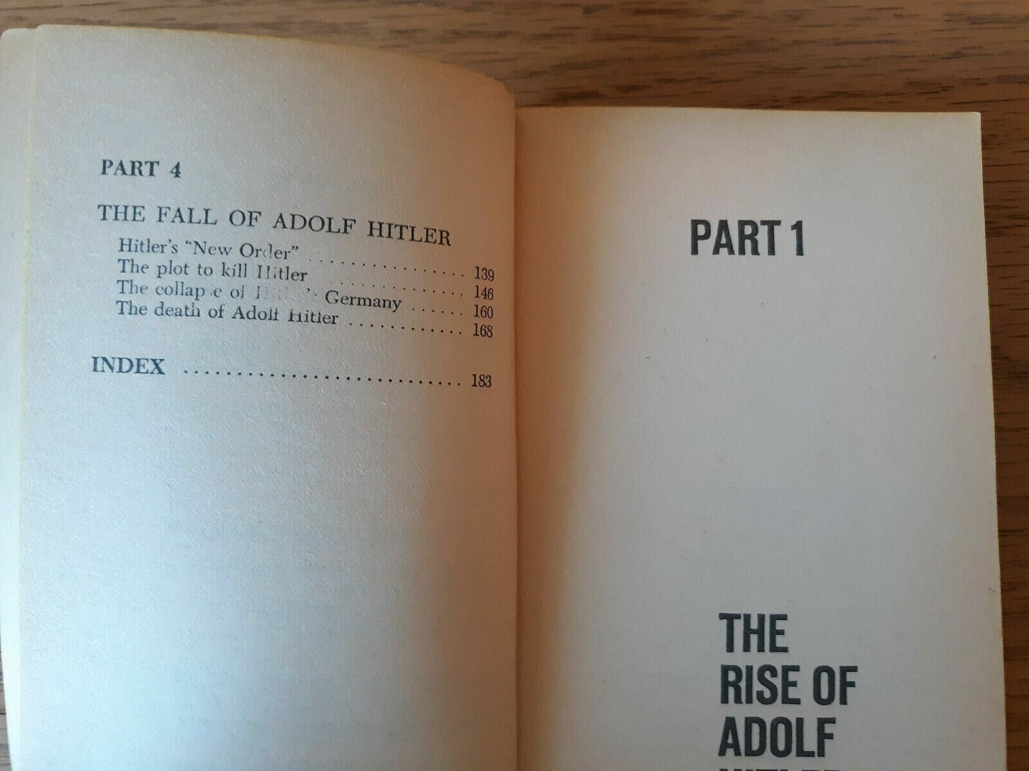 The Rise and Fall of Adolf Hitler by William Shirer 1961 Scholastic