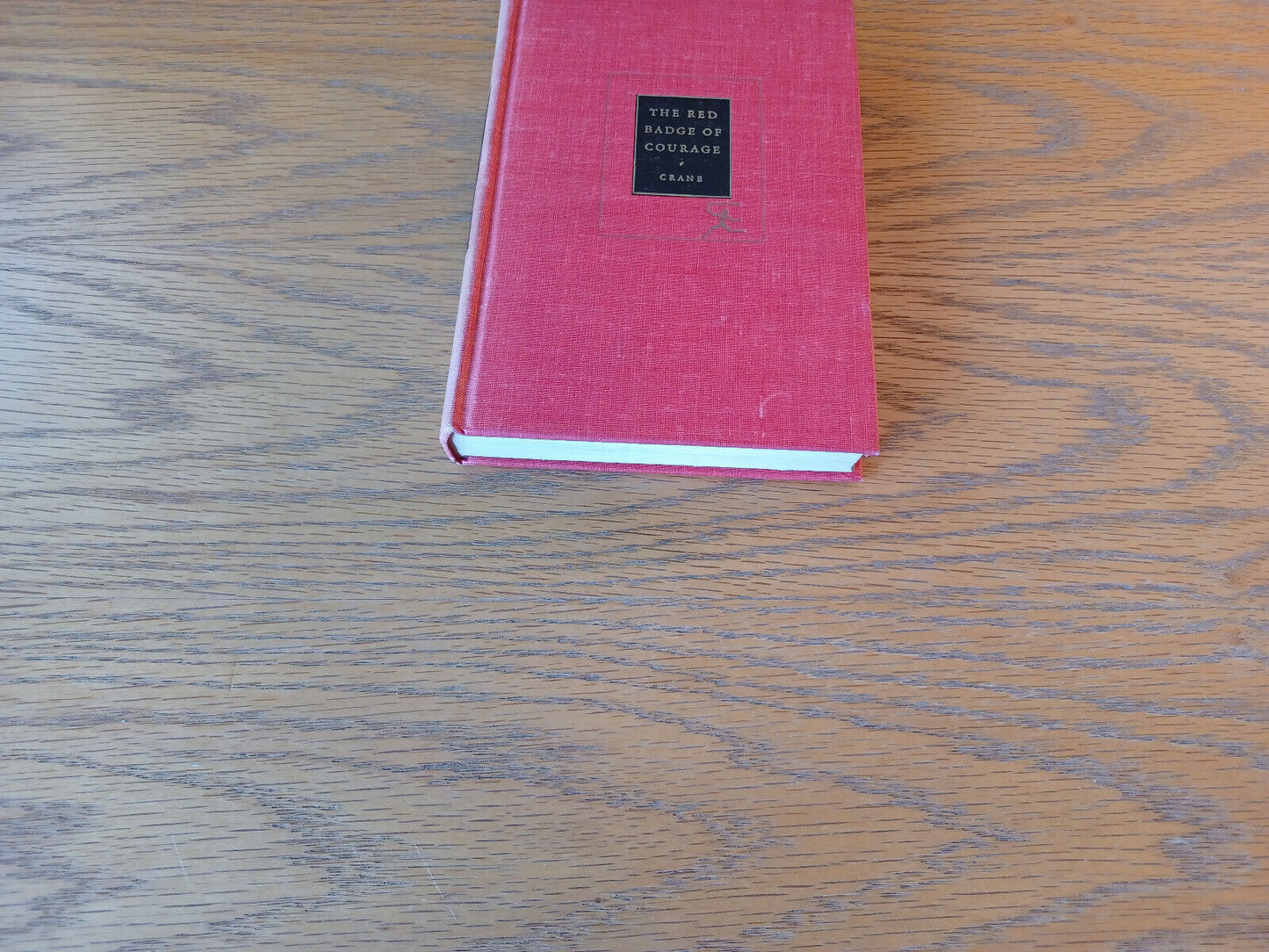 The Red Badge Of Courage Stephen Crane 1925 Hardcover Modern Library