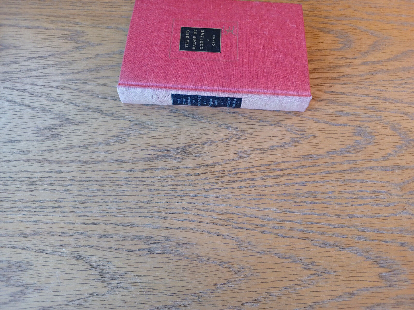 The Red Badge Of Courage Stephen Crane 1925 Hardcover Modern Library