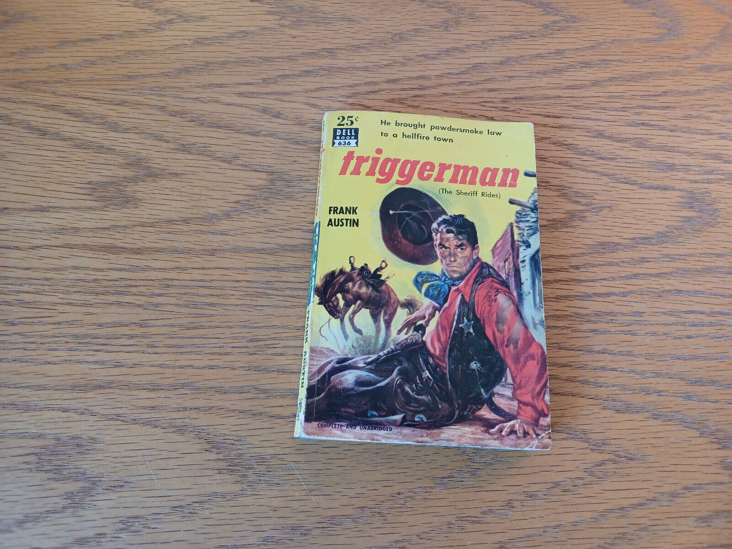 Triggerman Frank Austin 1934 Paperback Dell