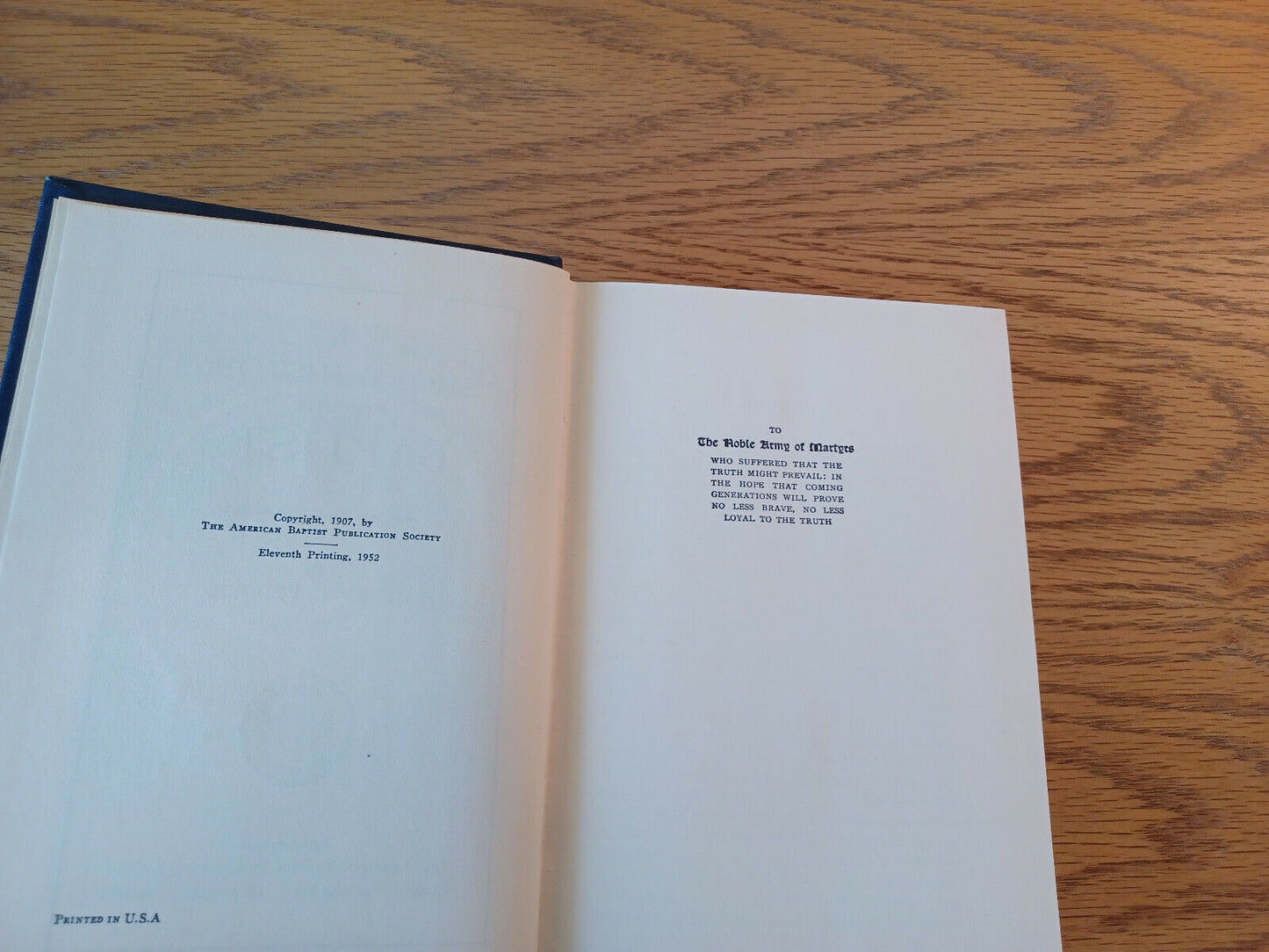 A Short History Of The Baptists Henry C Vedder 1952 Hardcover American Baptist P