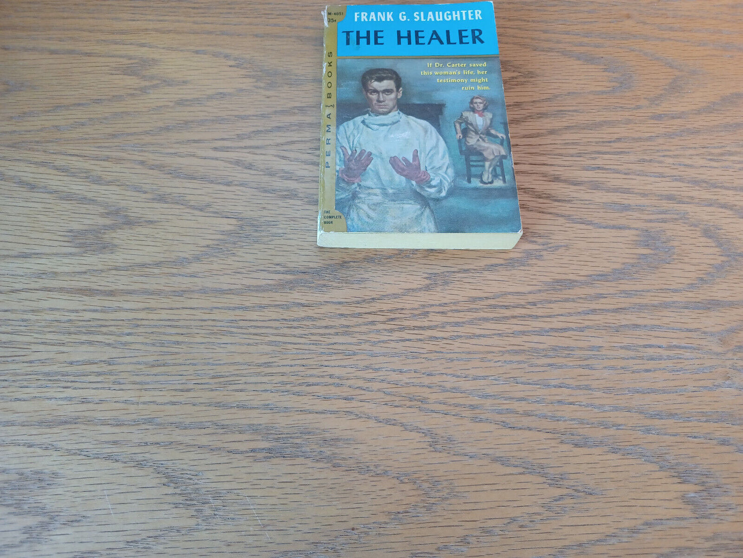 The Healer Frank G Slaughter 1958 Permabooks Paperback