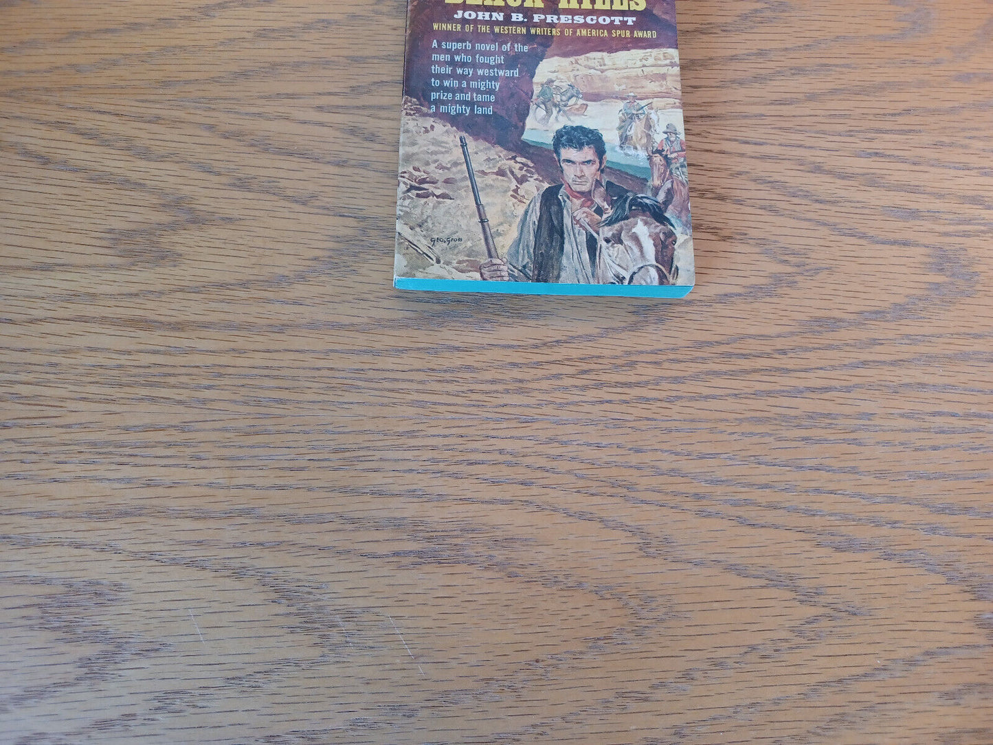 Treasure Of The Black Hills John B Prescott 1961 Paperback Dell