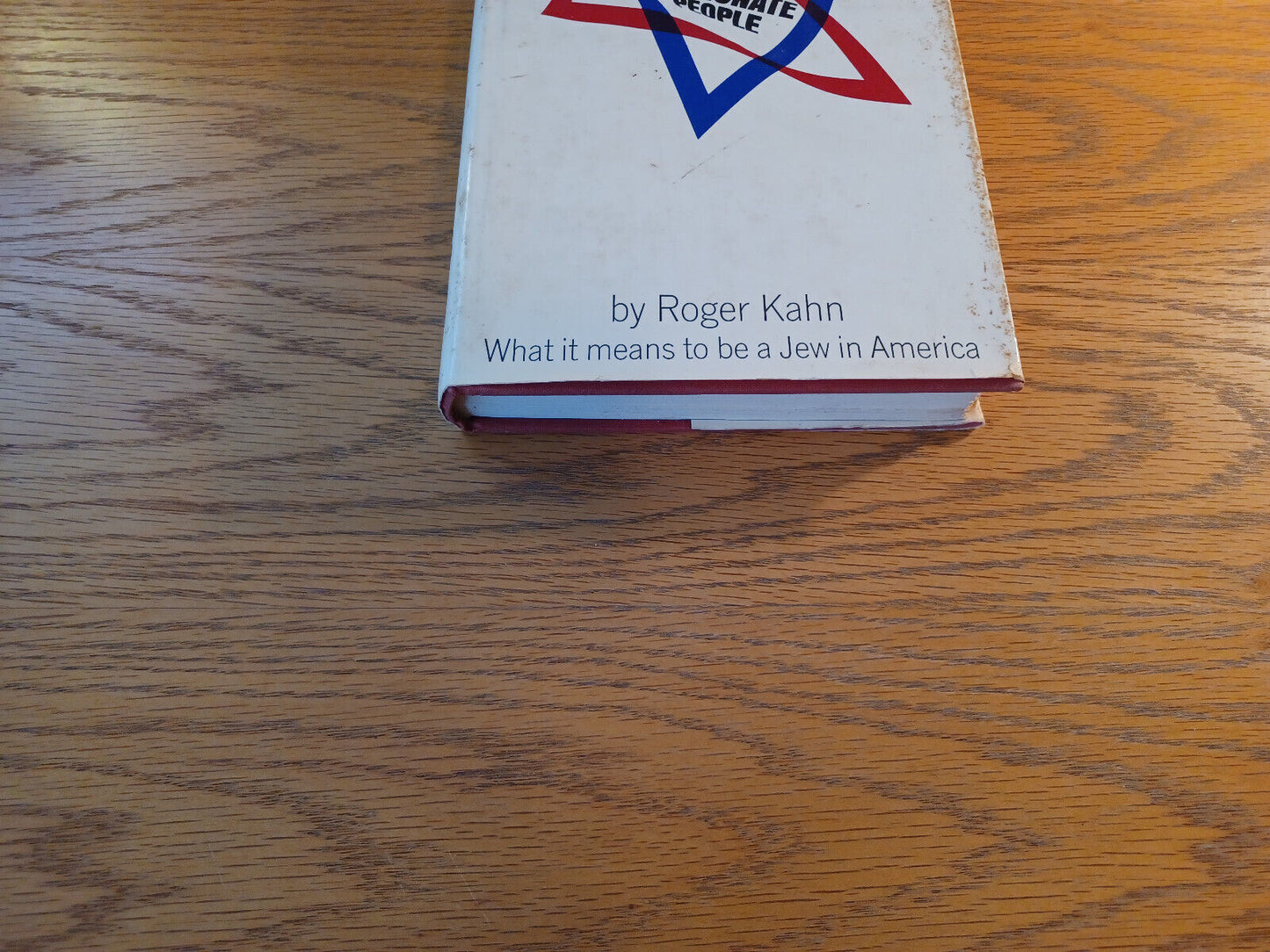 The Passionate People Roger Kahn 1968 Hardcover Dust Jacket William Morrow