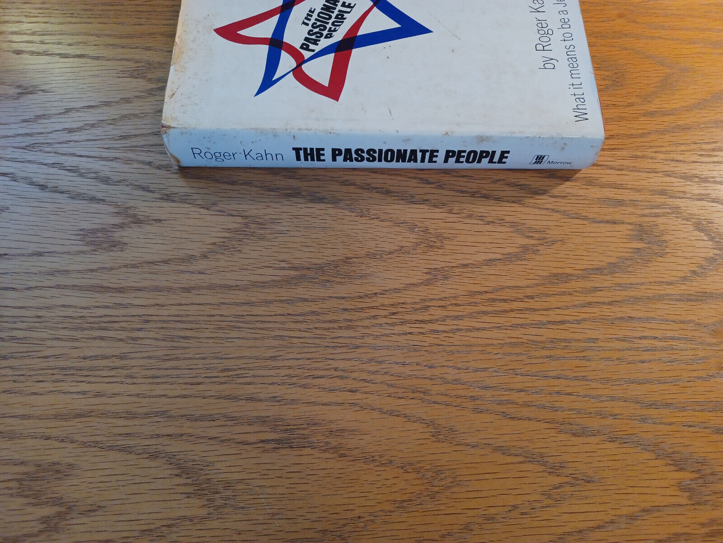 The Passionate People Roger Kahn 1968 Hardcover Dust Jacket William Morrow