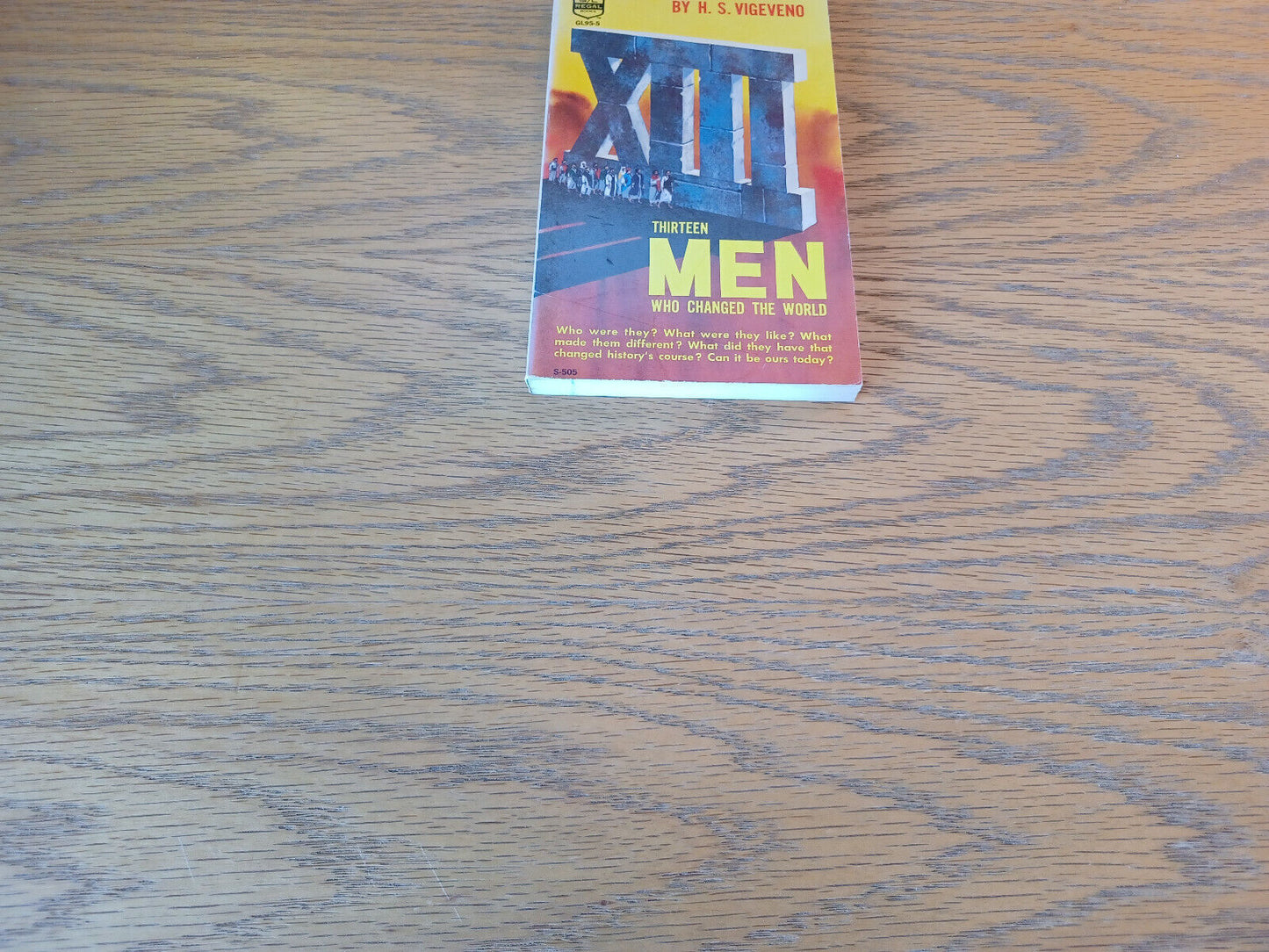 Thirteen Men Who Changed The World H S Vigeveno 1966 Paperback G/L