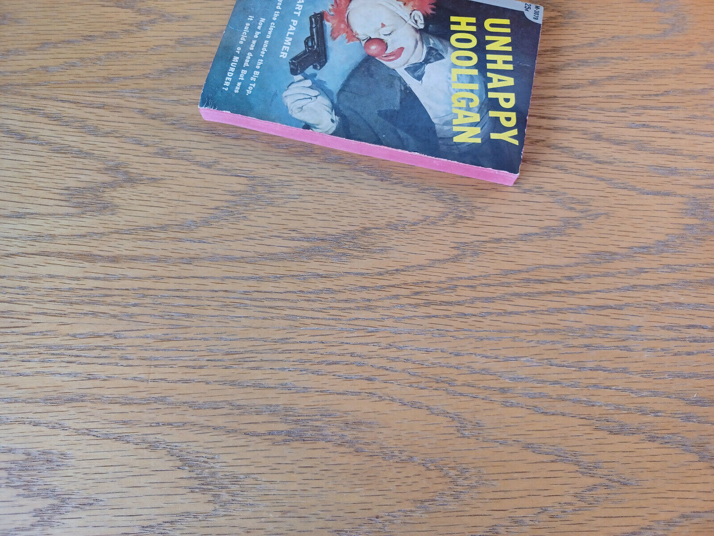 Unhappy Hooligan Stuart Palmer 1957 Permabook Paperback