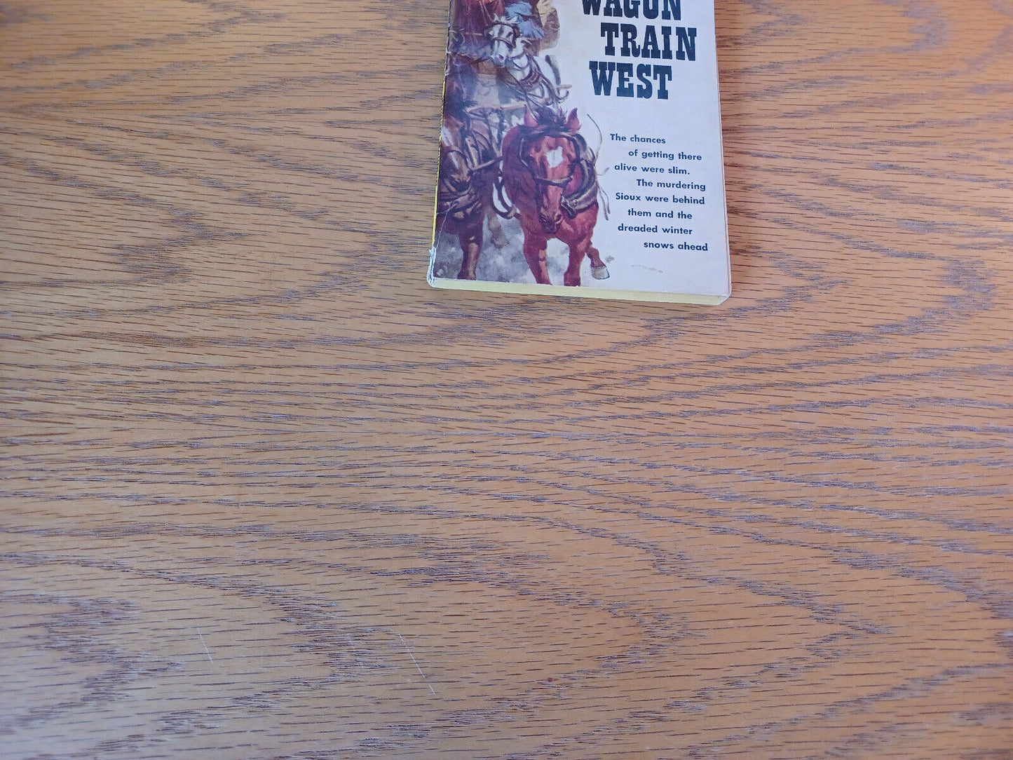 Wagon Train West William Heuman 1959 Paperback Fawcett