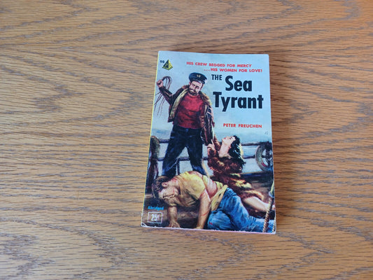 The Sea Tyrant Peter Freuchen 1953 Pyramid Books Paperback B