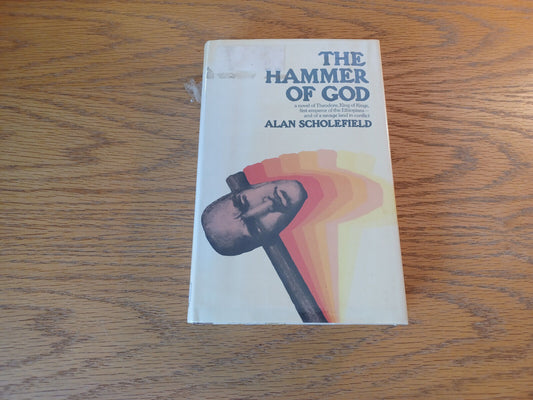 The Hammer Of God Alan Scholefield 1973 Hardcover Dust Jacket William Morrow