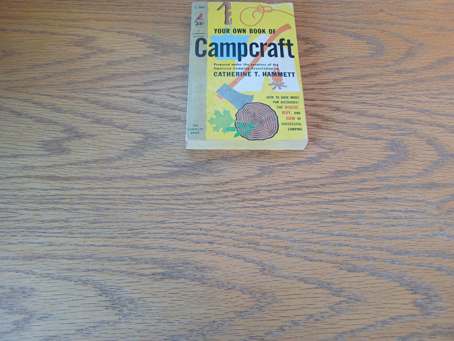 Your Own Book Of Campcraft Catherine T Hammett 1955 Paperback Pocket Books