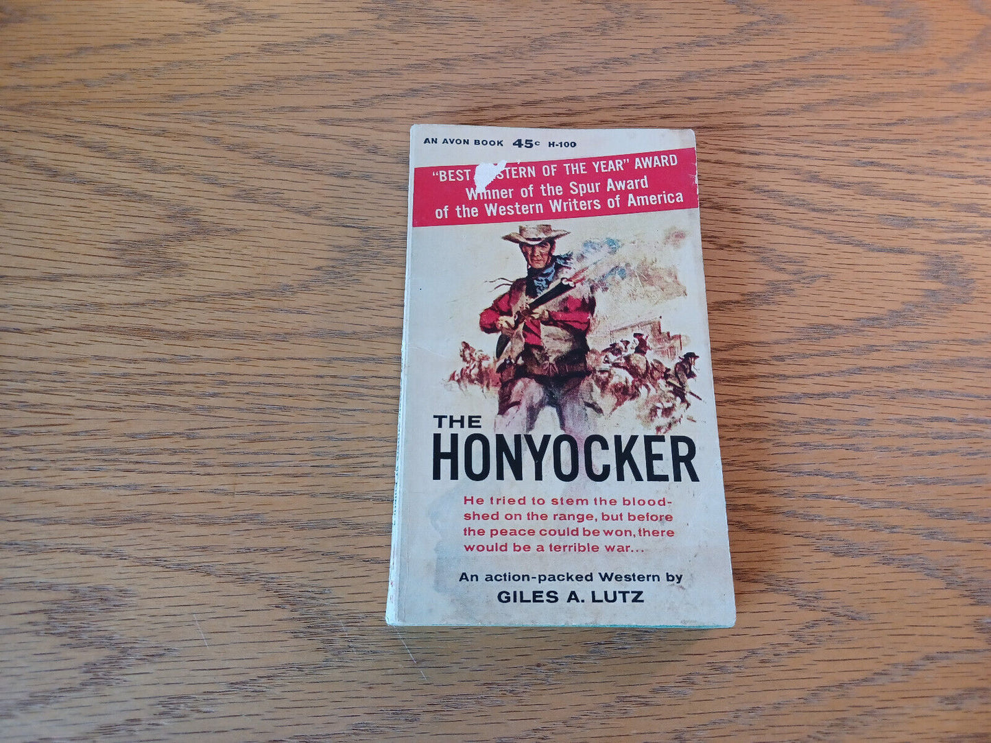 The Honyocker Giles A Lutz 1961 Paperback Avon