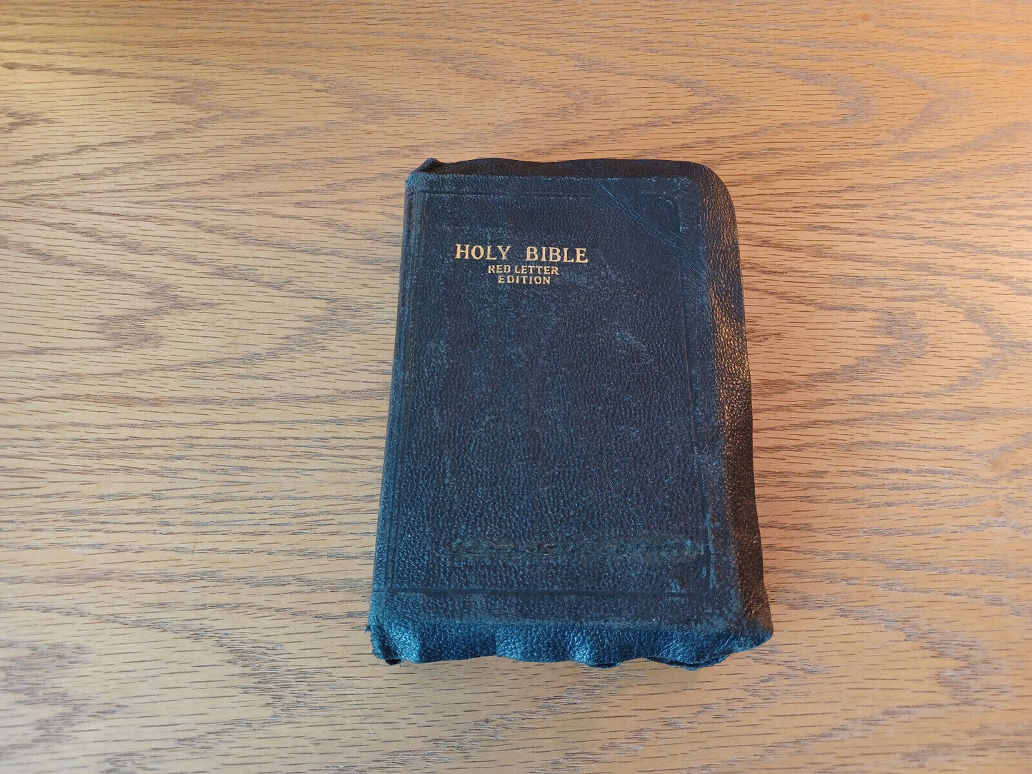 Holy Bible Red Letter Edition Self Pronouncing Leather World Syndicate