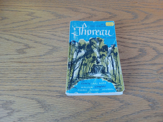 The Portable Thoreau 1969 Paperback Viking Press