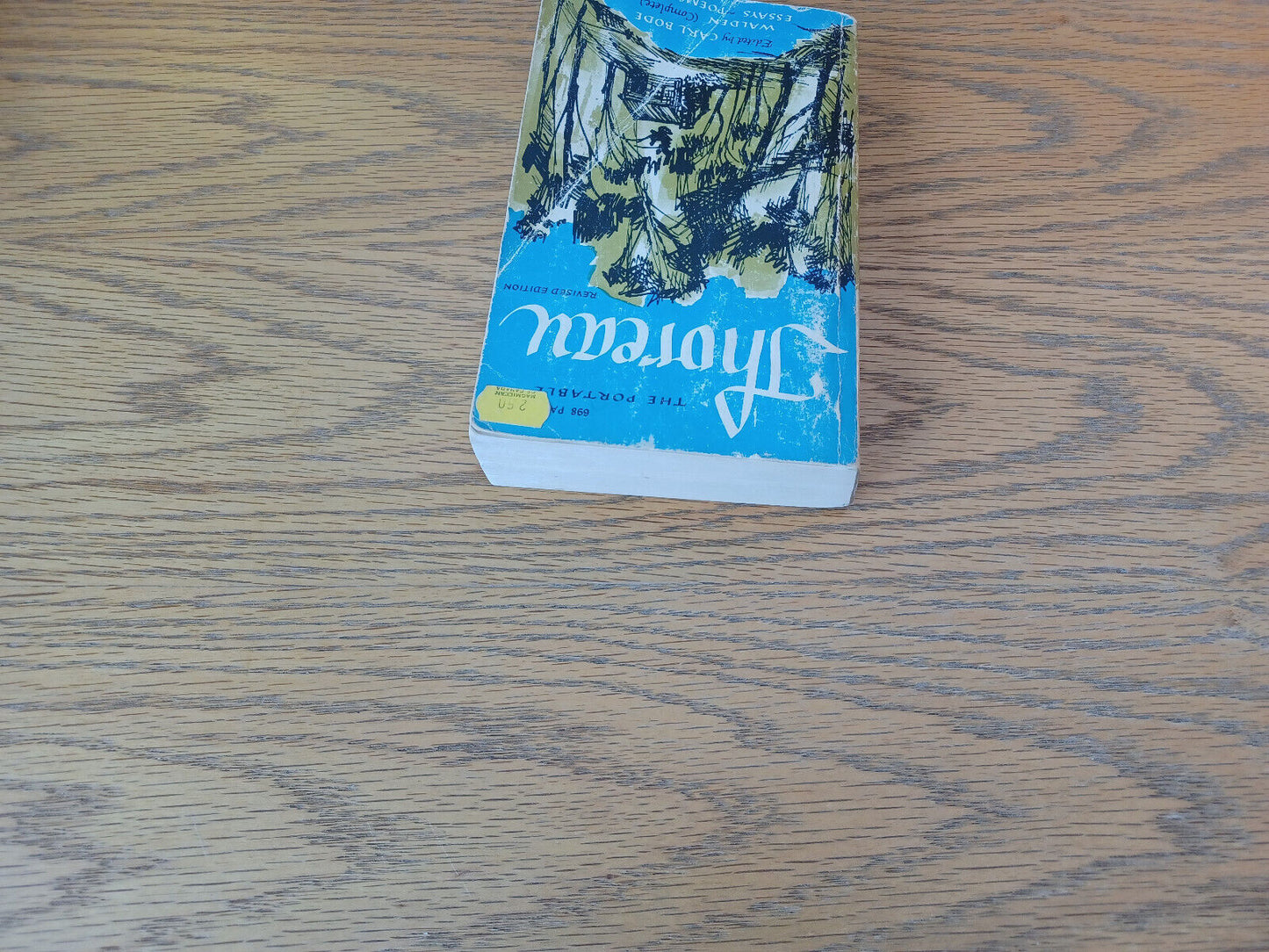 The Portable Thoreau 1969 Paperback Viking Press