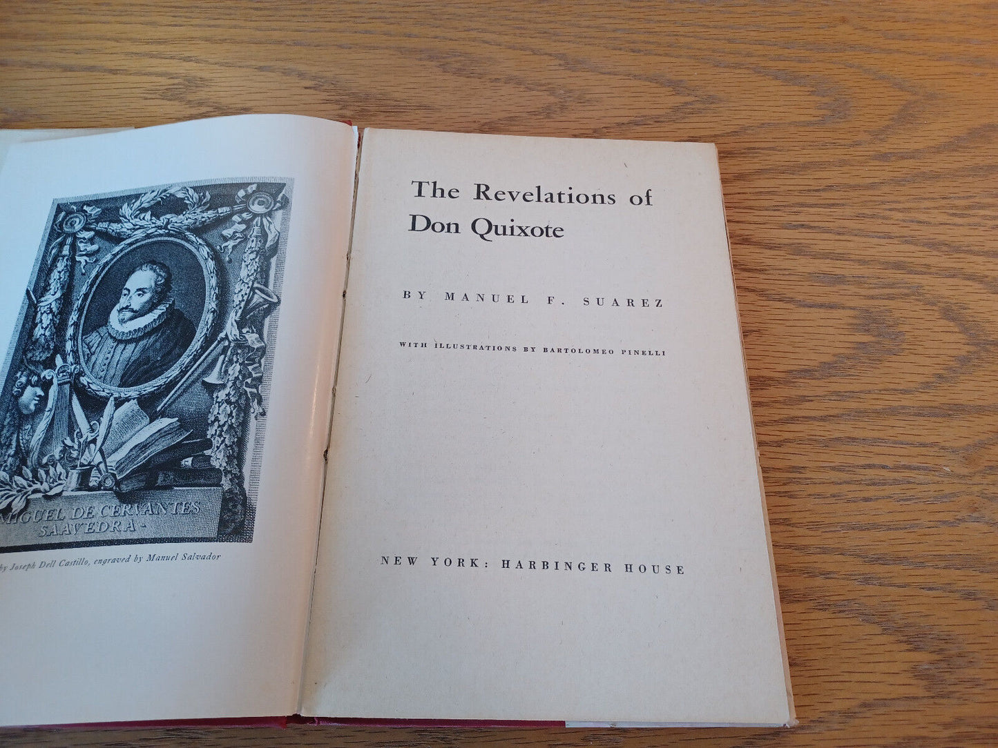 The Revelations Of Don Quixote Manuel F Suarez 1947 Harbinger House