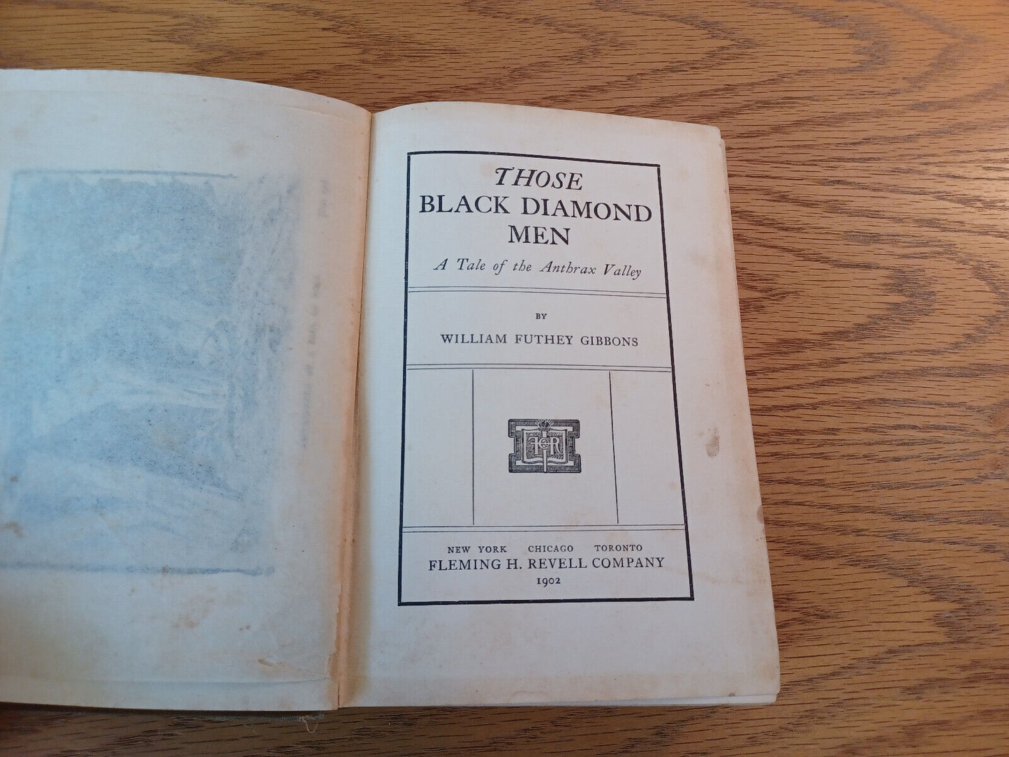 Those Black Diamond Men William Futhey Gibbons 1902 Hardcover Fleming H Revell