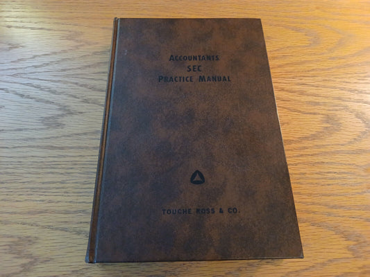 Accountants Sec Practice Manual Howard L Kellogg 1971 Hardcover Commerce Clearin